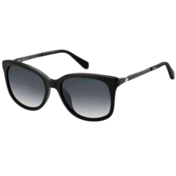 Fossil Womens Sunglasses 2079/S Sunglasses 80790 Black dark gray gradient main image 9